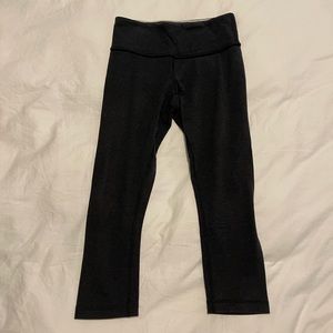 Dark Grey Lululemon Crop Legging